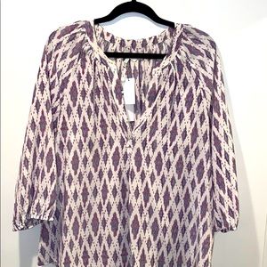 Joie silky 3/4 blouse